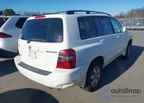 2005 Toyota Highlander V6 from USA, damaged, VIN JTEDP21A950080904